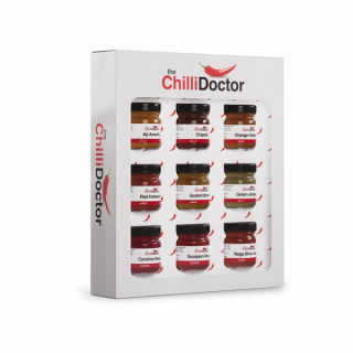 ChilliDoctor 9x Chilli Mash - ochutnávková chilli sada