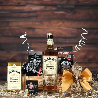 Dárkysimo Dárkový koš pro muže s Jack Daniels - více variant