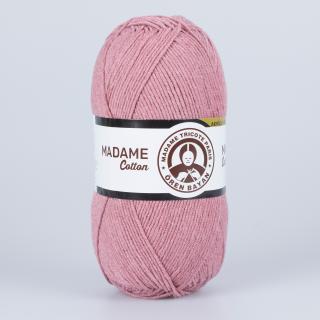 Bavlněná příze Madame cotton 024 červenorůžová