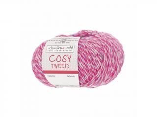 Příze Cosy Tweed Pink 04