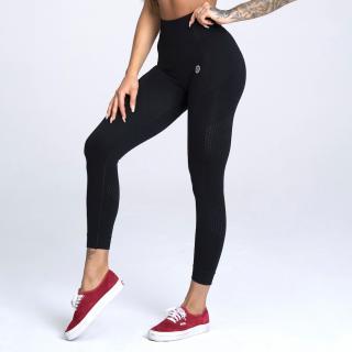 Legíny Gym Glamour bezešvé Black Velikost: XS