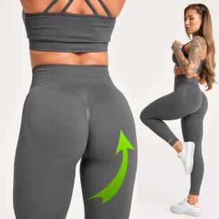 Legíny Gym Glamour Push Up 2.0 Silver Velikost: L