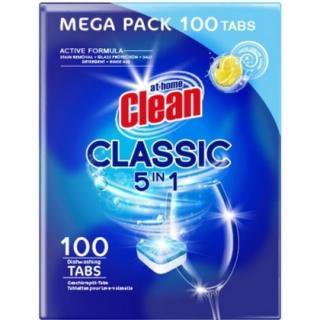 At Home Clean 5in1 Mega Pack - 100ks Lemon  - tablety do myčky :: karton