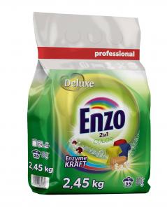 Deluxe Enzo prací prášek Professional 2,45kg 2in1 Color - 35WL :: karton