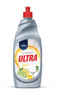 Deluxe Platinum Ultra 850ml Zitrone & Limette - prostředek na nádobí :: karton