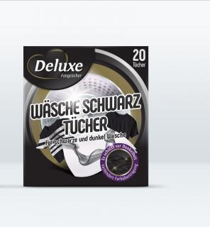 Deluxe Wasche Schwarz Tucher 20ks - ubrousky proti zabarvení černého prádla :: karton