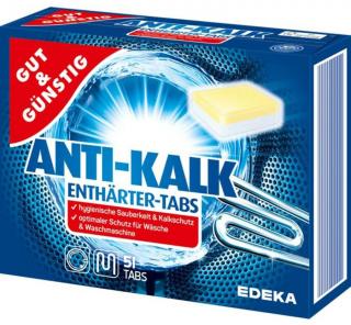 G&G Anti-Kalk Tabs 51ks - 816g - tablety na odvápnění pračky :: karton