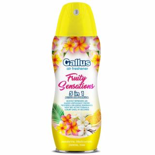 Gallus osvěžovač vzduchu 5v1 300ml - Fruity Sensations - žlutý :: karton