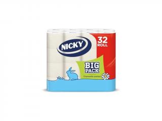 NICKY Big Pack Kamilla 32ks - 3-vr.-heřmánek toaletní papír :: karton