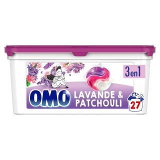 OMO kapsle na praní 3v1 Lavande & Patchouli 27ks :: karton