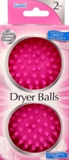 Swirl Dryer Balls míčky do sušičky 2ks - růžové :: karton