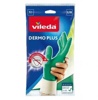 Vileda rukavice Dermo Plus Latex Free - L/7 :: karton