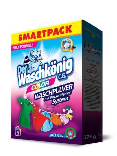 Waschkönig Color SMARTPACK 375 g prací prášek :: karton