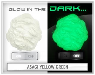 Asagi Yellow Green – Eye Candy Pigments hmotnost: 25g