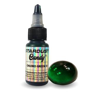 Chloro Green Stardust Candy barvivo do pryskyřice 17 ml