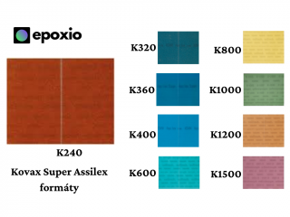 Kovax Super Assilex brusný formát 2 x 130 x 85 mm Zrnitost: K1500