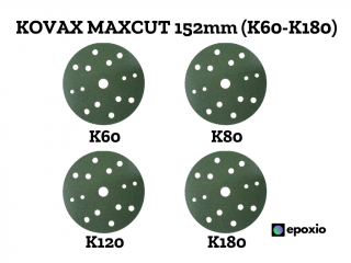 Maxcut brusný kotouč 152 mm, 15 otvorů Zrnitost: K120