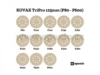 Sada brusných kotoučů Kovax Tri-Pro 125 mm