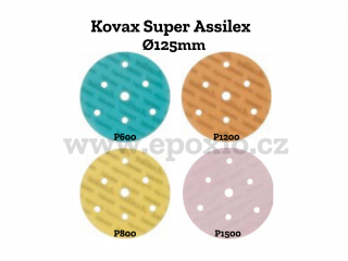 Super Assilex brusný kotouč 125 mm, 7 otvorů Zrnitost: K1200