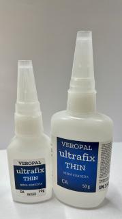 Veropal Ultrafix Thin - řídké vteřinové lepidlo Velikost balení: 20g