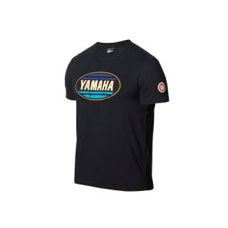 Černé pánské tričko Yamaha Faster Sons TRAVIS s krátkým rukávem Velikost: 3XL