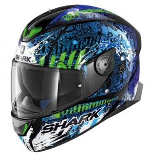 Integrální motocyklová přilba Shark Skwal 2 Switch Rider KBG Velikost: XL