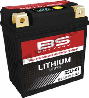 Lithiová motocyklová baterie BS-BATTERY BSLI-01