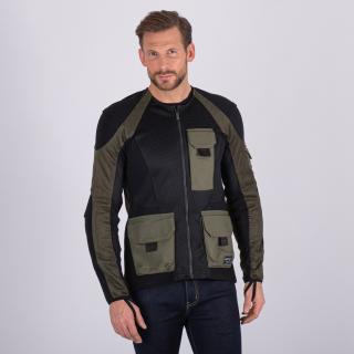 Pánská motocyklová bunda Knox Urbane UTILITY PRO MK3 Olive Velikost: 3XL