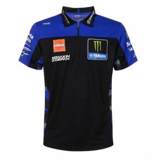 Pánská polokošile Yamaha MotoGP Factory modro-černá Velikost: L