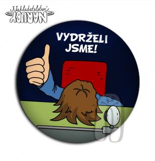 Placka - Vydrželi jsme! (online výuku) Zadní strana: Zrcátko