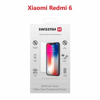 OCHRANNÉ TEMPEROVANÉ SKLO SWISSTEN XIAOMI REDMI 6 RE 2,5D