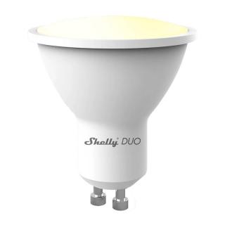 Shelly Duo chytrá žárovka WW/CW GU10, 9W, WiFi