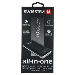 SWISSTEN ALL-IN-ONE POWER BANK 10000 mAh