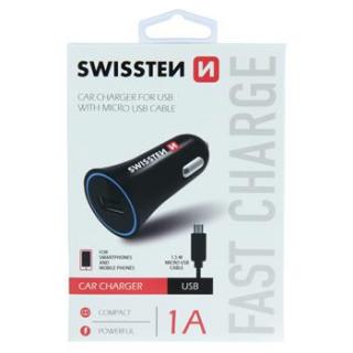 SWISSTEN CL ADAPTÉR NA USB 1A POWER + KABEL MICRO USB