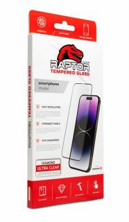 SWISSTEN RAPTOR DIAMOND ULTRA CLEAR 3D TEMPEROVANÉ SKLO APPLE IPHONE 11 ČERNÉ