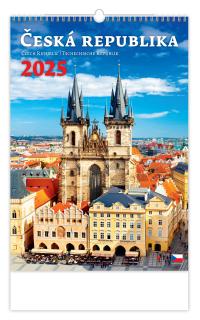 Nástěnný kalendář Česká republika/Czech Republic/Tschechische Republik 2025 315x