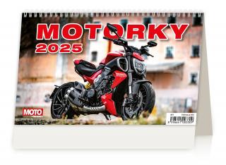 Stolní kalendář Motorky ČR/SR 2025 226x139(30) mm