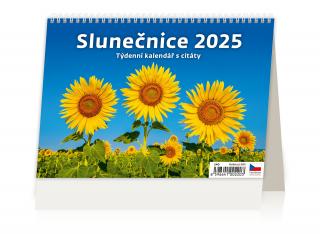 Stolní kalendář Slunečnice 2025 211x148(30) mm