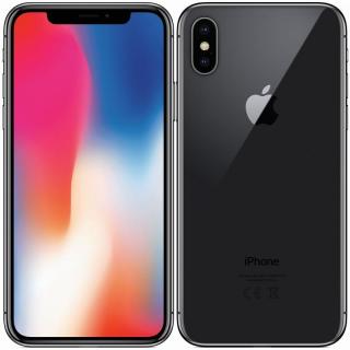 iPhone X 64 GB - barva černá - kategorie A