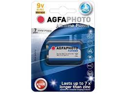 Alkalická baterie Power - 9V/6F22 (1ks) - AgfaPhoto (Alkalická baterie Power - 9V/6F22 (1ks) - AgfaPhoto)