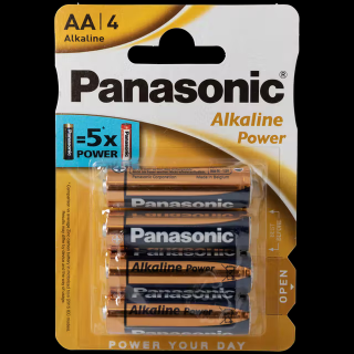 Baterie AA/LR06 Panasonic, 4 ks (blistr) (Baterie AA/LR06 Panasonic, 4 ks (blistr))