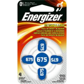 Baterie do naslouchadel 675 ENERGIZER, 4 ks (blistr) (Baterie do naslouchadel 675, PR44 ENERGIZER, 4 ks (blistr))