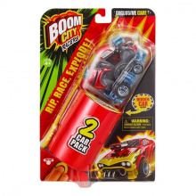 Boom City Racers - Boom yah! X dvojbalení, série 1 (Auto vhodné pro děti od 3 let, délka autíčka je 8,5 cm)