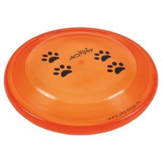 Dog Activity plastový létající talíř/disk 23 cm - oranžový (Dog Activity plastový létající talíř/disk 23 cm - oranžový)