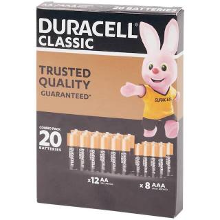 Duracell Classic AA a AAA (Duracell Classic 12 x AA a 8x AAA)