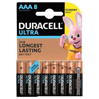 Duracell Ultra Power AAA 8ks MX2400B8 (Baterie AAA/LR03 Duracell Ultra, 8 ks)