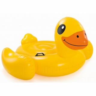 Intex Kačena malá s úchyty 147x147 cm (Nafukovací kachna Intex Yellow Duck Ride-On)