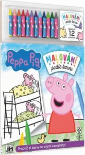 JIRI MODELS Malování podle barev Prasátko Peppa (JIRI MODELS Malování podle barev Prasátko Peppa)