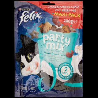 Kočičí pamlsky Felix party mix (Extra velké balení obsahuje 200 g pamlsků)