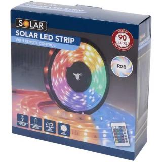 LED pásek Solar 5 m (LED pásek Solar 5 m s 90 RGB LED diodami měnícími barvu)